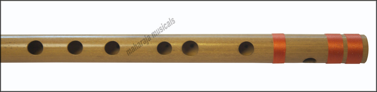MAHARAJA Bansuri Scale C Sharp Small 9 Inch, Indian Bamboo Flute CFB