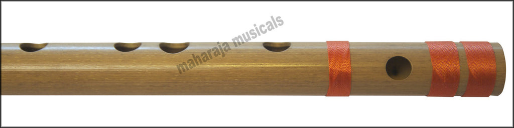 MAHARAJA Bansuri Scale C Sharp Small 9 Inch, Indian Bamboo Flute CFB