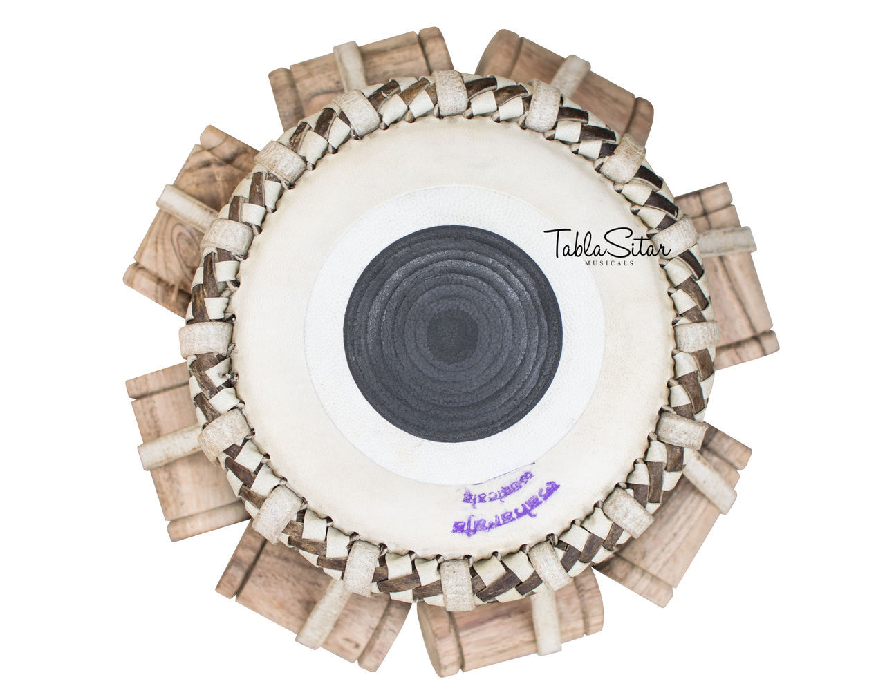 MAHARAJA Classic Tabla Set, 3 Kg Brass Bayan, Finest Dayan, Hammer CG