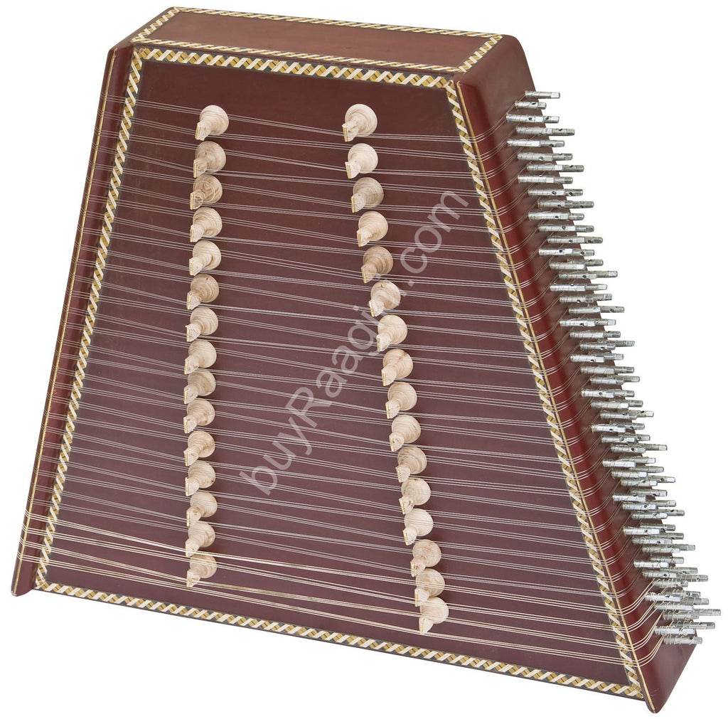 MAHARAJA Classical Indian Santoor/Santur, Mahogany, 31 Notes - CI