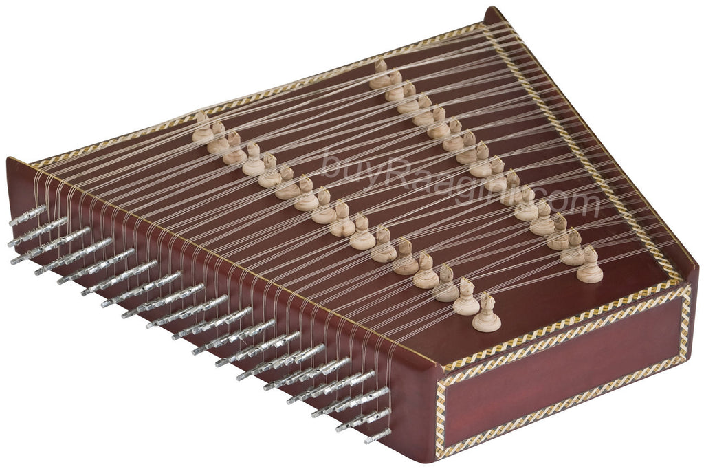 MAHARAJA Classical Indian Santoor/Santur, Mahogany, 31 Notes - CI