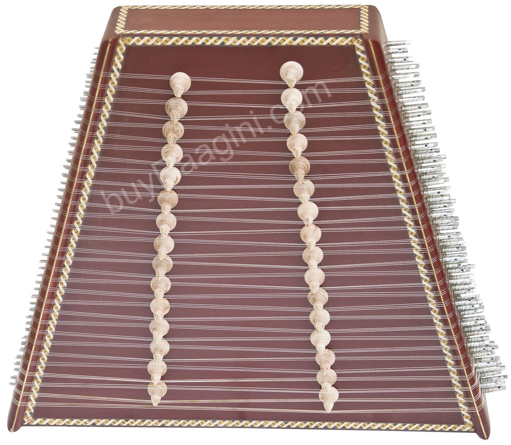 MAHARAJA Classical Indian Santoor/Santur, Mahogany, 31 Notes - CI
