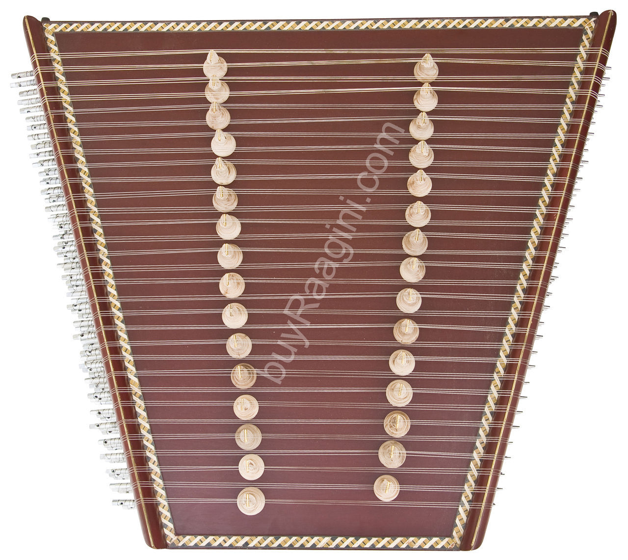 MAHARAJA Classical Indian Santoor/Santur, Mahogany, 31 Notes - CI