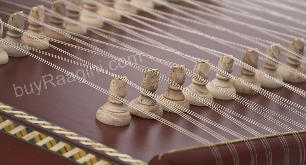 MAHARAJA Classical Indian Santoor/Santur, Mahogany, 31 Notes - CI