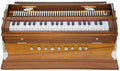 MONOJ K SARDAR MKS Teak Wood Harmonium, A440, 2 Reeds, 42 Keys DAB