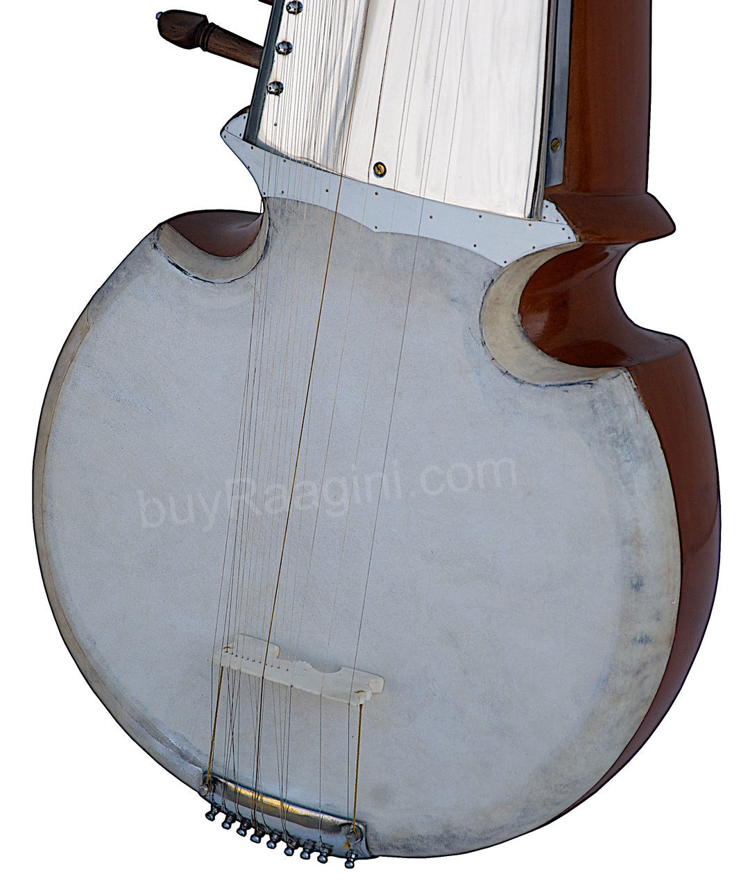 Kanai Lal & Sons Sarod - Amjad Ali Khan Stylem Fiber Case Trolley DBG