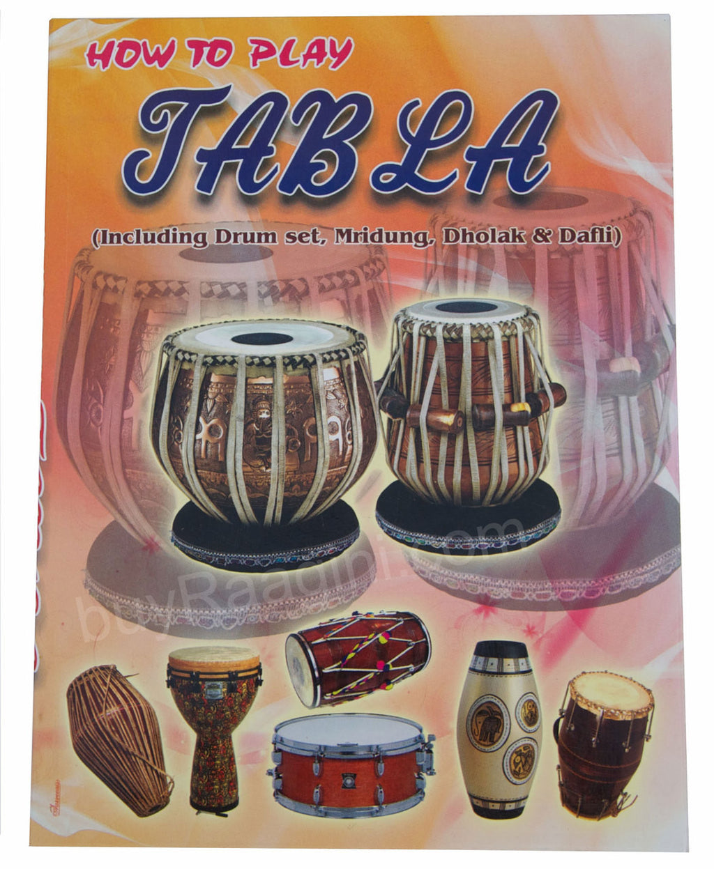 V VHATKAR Chromed Tabla, 4KG Brass Bayan, Shisham Dayan, Hammer - DCB