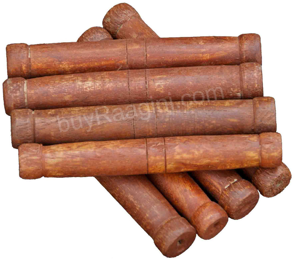 V VHATKAR Chromed Tabla, 4KG Brass Bayan, Shisham Dayan, Hammer - DCB