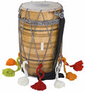MAHARAJA MUSICALS Natural Kachha Pakka Punjabi Bhangra Sheesham Dhol - DCE