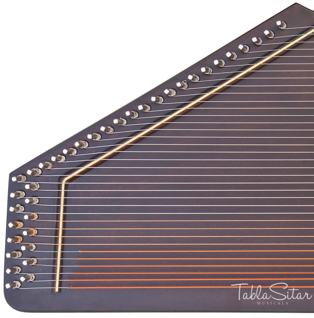 PALOMA Swarmandal (High Pitch)m Dark Color, Tun Wood - DDB