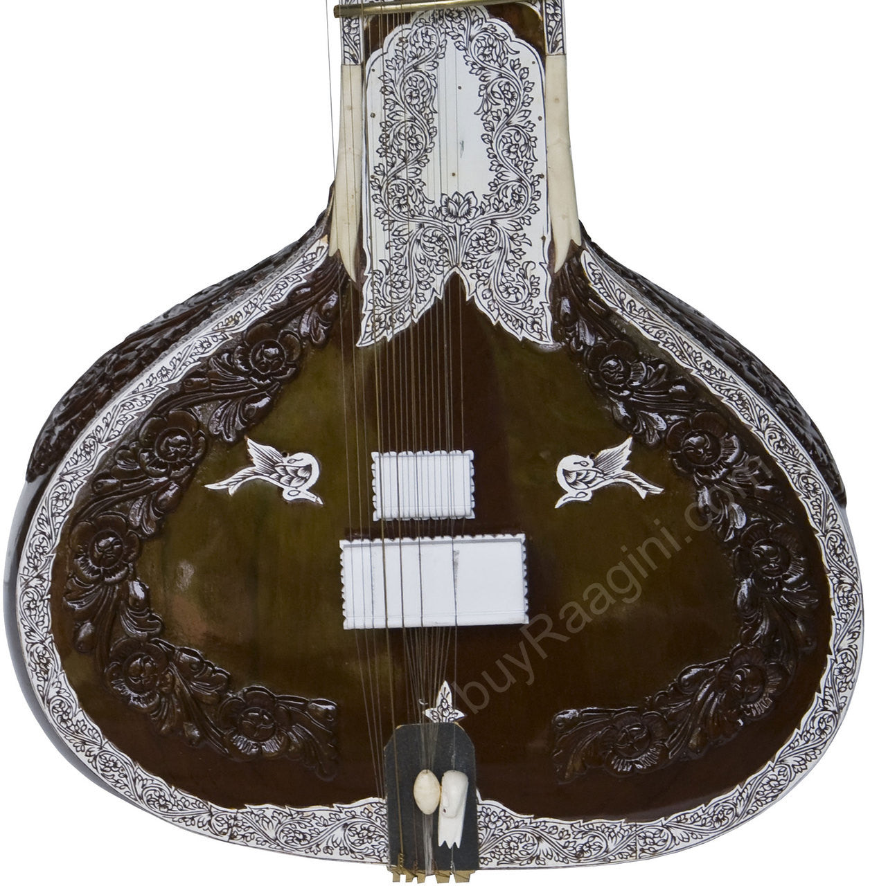 Kanai Lal Sitar, Kaddu Patta, Ravi Shankar Style, Fiber Case - DDC