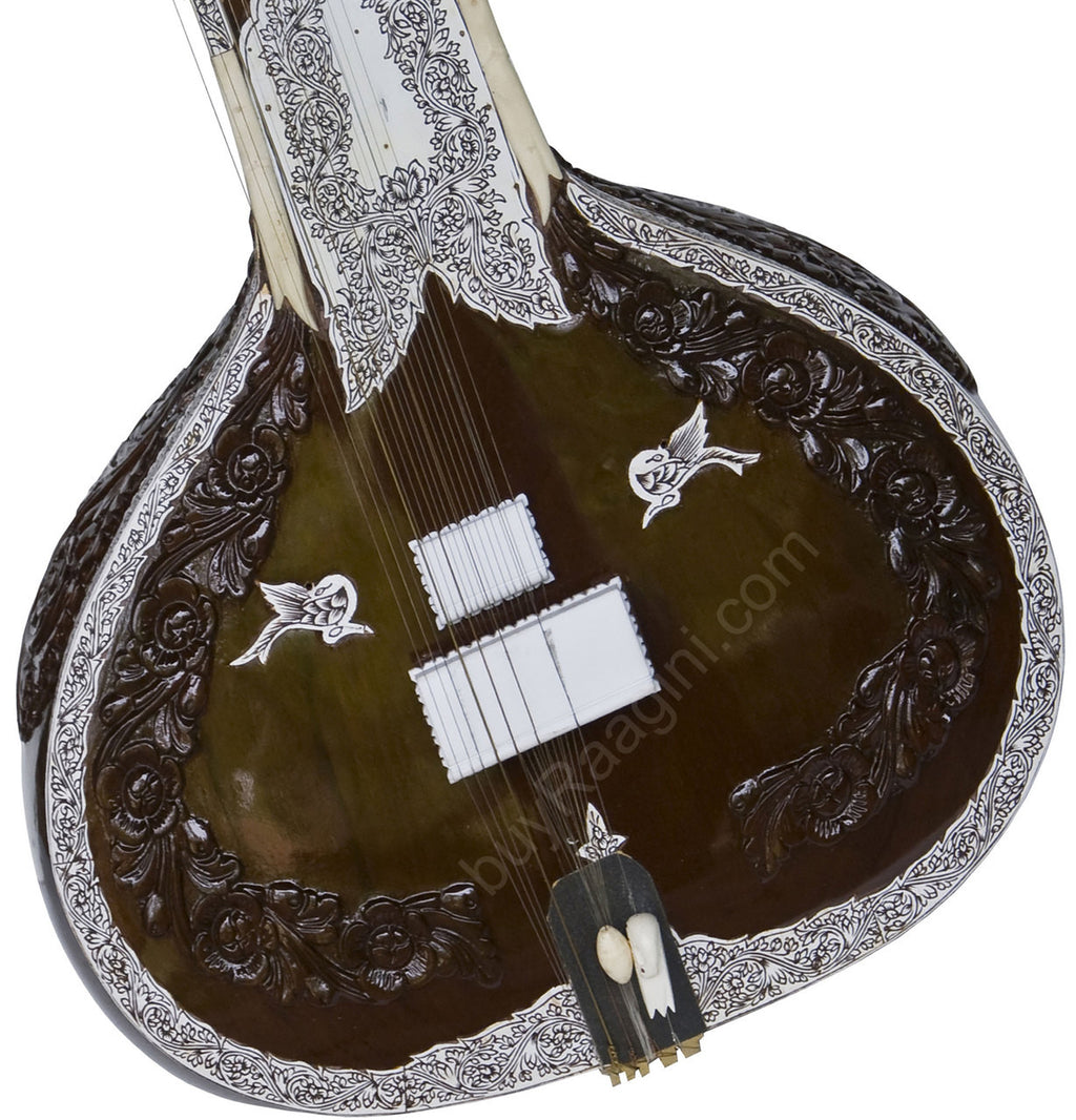 Kanai Lal Sitar, Kaddu Patta, Ravi Shankar Style, Fiber Case - DDC