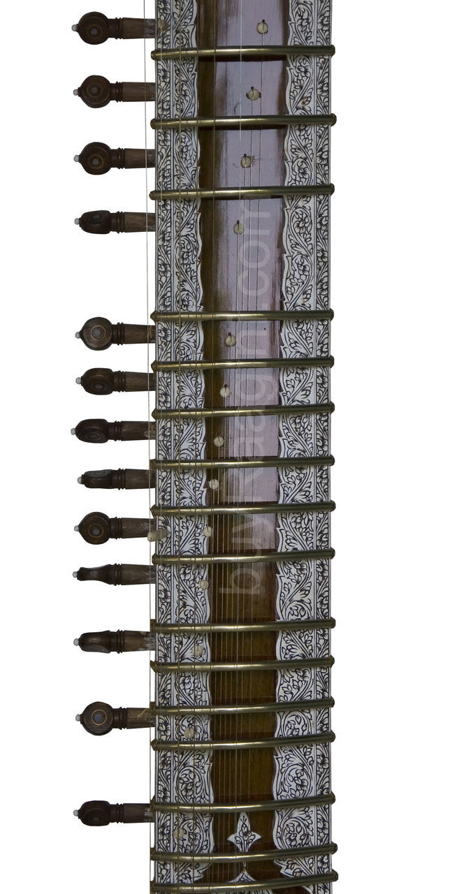 Kanai Lal Sitar, Kaddu Patta, Ravi Shankar Style, Fiber Case - DDC