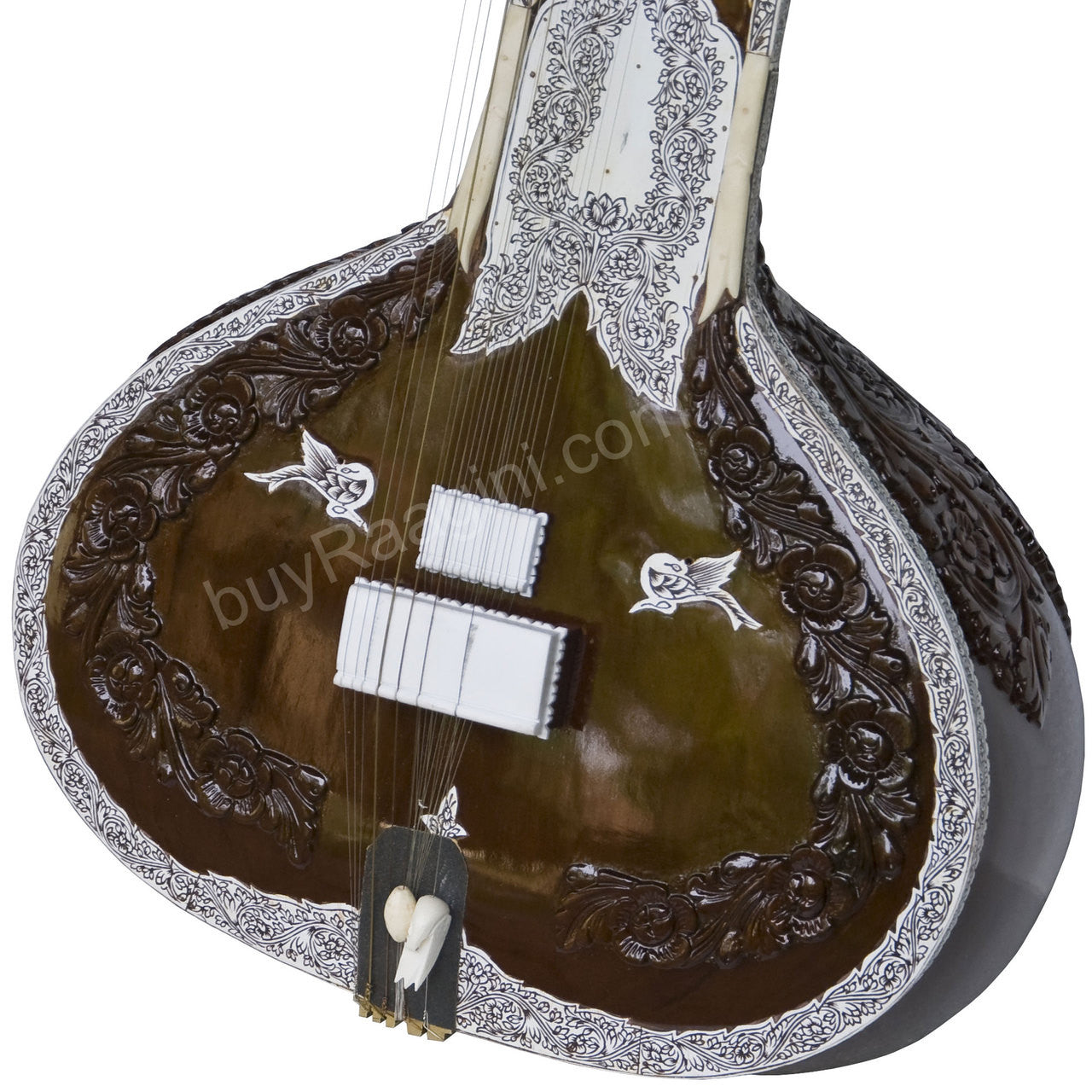 Kanai Lal Sitar, Kaddu Patta, Ravi Shankar Style, Fiber Case - DDC