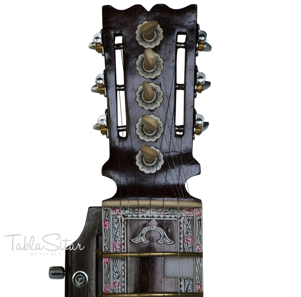 Kanai Lal Concert Dilruba, Tun Wood, Horse Hair Bow, Fiber Case DDD