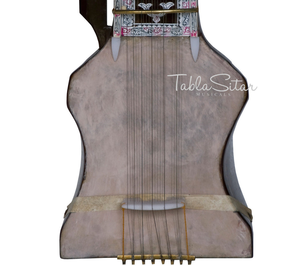 Kanai Lal Concert Dilruba, Tun Wood, Horse Hair Bow, Fiber Case DDD