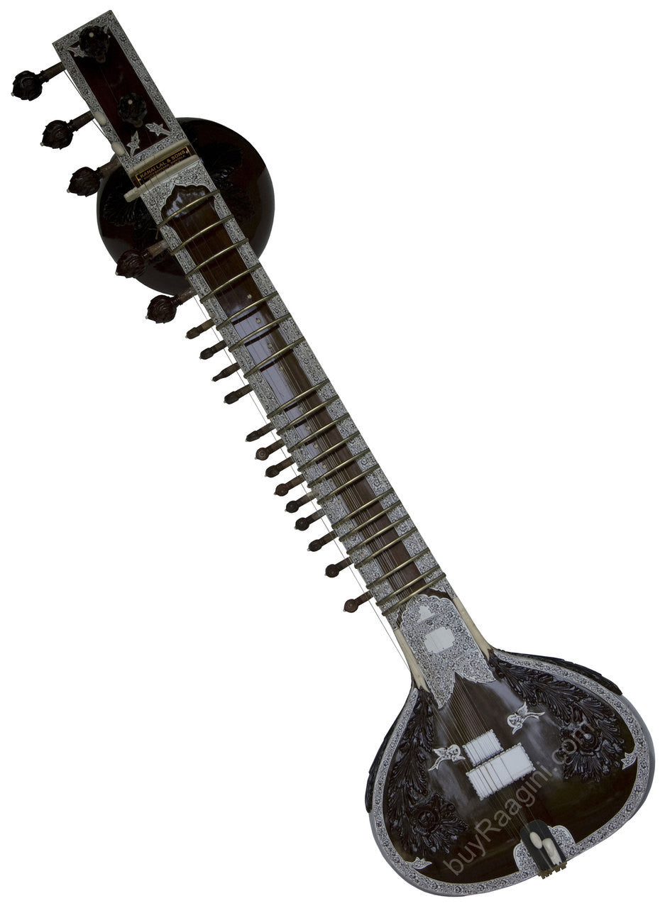 Kanai Lal Sitar, Ravi Shankar Style, Angur Patta, Fiber Case DDF