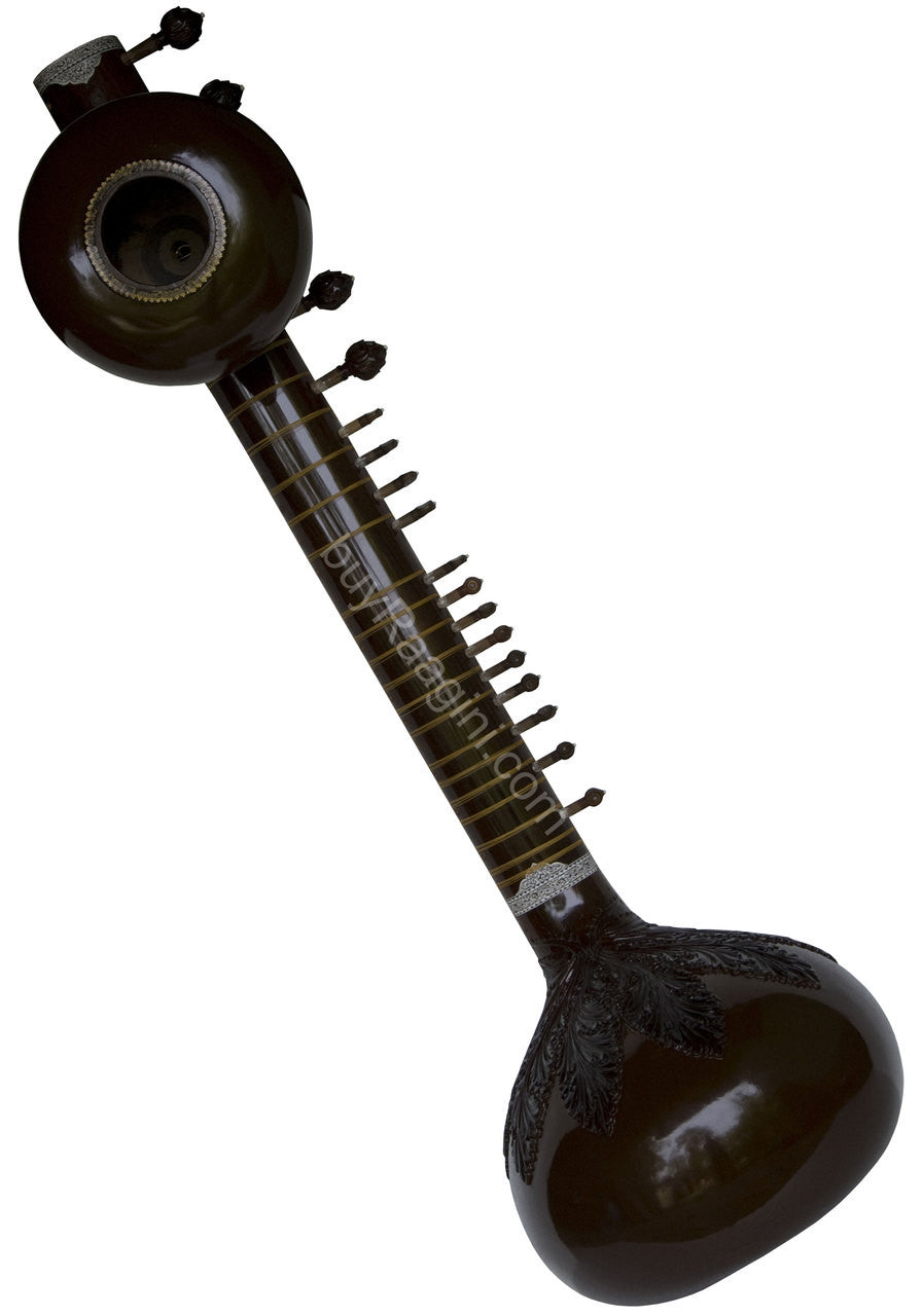 Kanai Lal Sitar, Ravi Shankar Style, Angur Patta, Fiber Case DDF