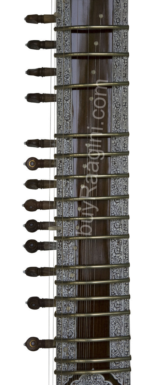 Kanai Lal Sitar, Ravi Shankar Style, Angur Patta, Fiber Case DDF