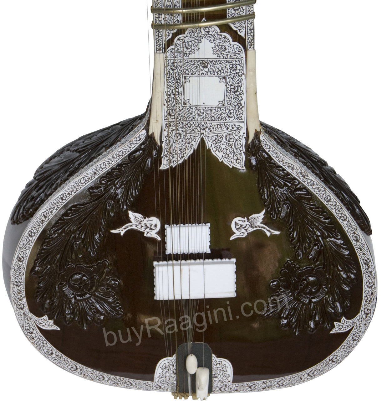 Kanai Lal Sitar, Ravi Shankar Style, Angur Patta, Fiber Case DDF