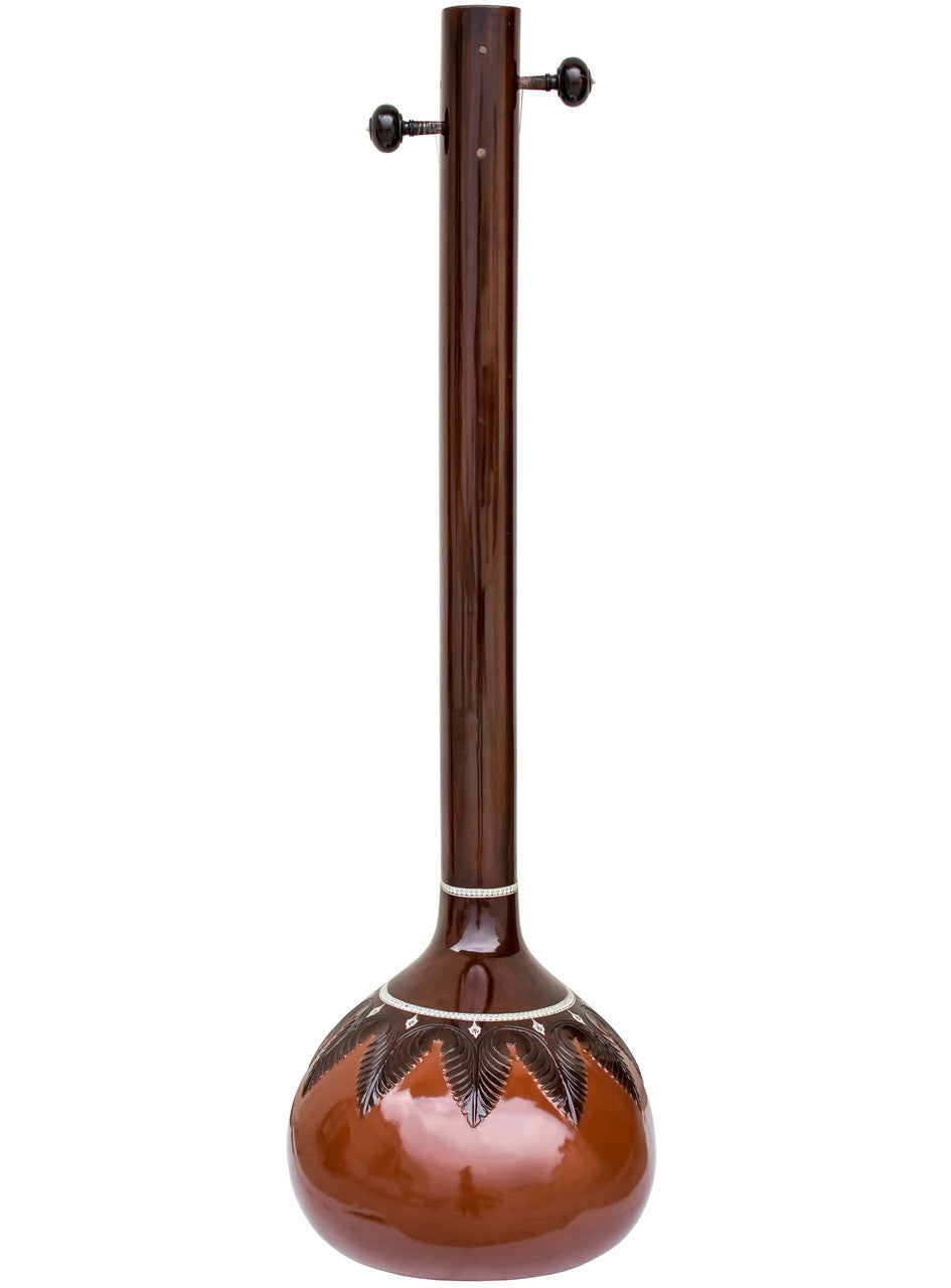 Kanai Lal & Sons Tanpura/Tambura, Female, 4 Strings, Fiber Case DDI