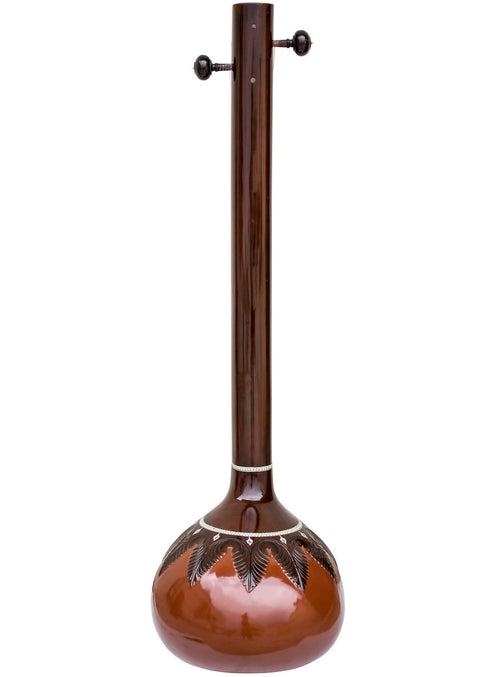 Kanai Lal & Sons Tanpura/Tambura, Female, 4 Strings, Fiber Case DDI