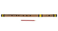Sarfuddin Flutes Concert, Scale A Natural Bass 23.5 Inch, Indian Bamboo Flute DEA