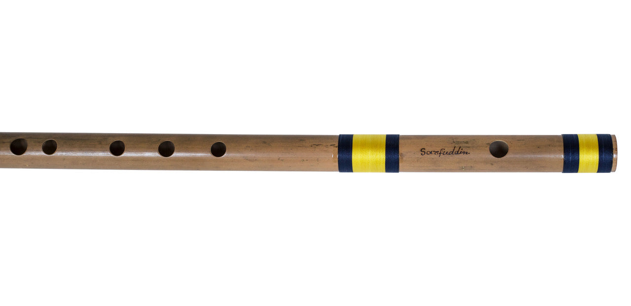 Sarfuddin Flutes Concert, Scale A Natural Bass 23.5 Inch, Indian Bamboo Flute DEA