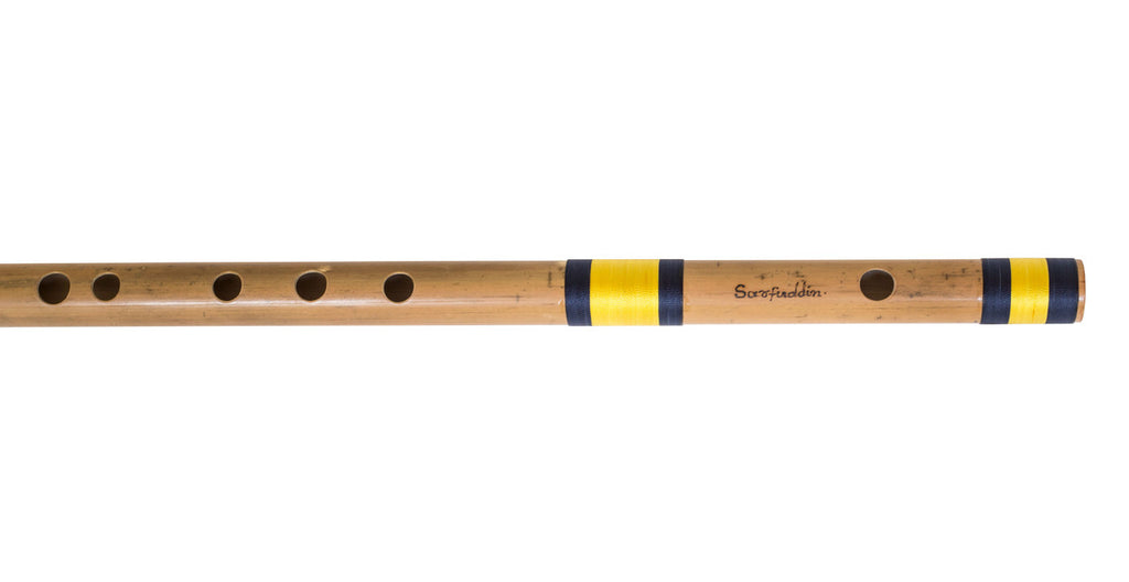 Sarfuddin Flutes Concert, Scale A Sharp Bass 21.5 Inch, Indian Bamboo Flute DEC