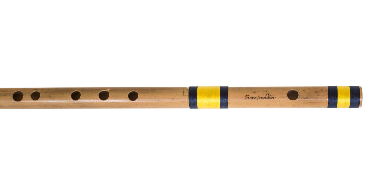 Sarfuddin Flutes Concert, Scale A Sharp Bass 21.5 Inch, Indian Bamboo Flute DEC