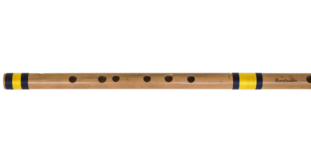 Sarfuddin Flutes Concert, Scale A Sharp Bass 21.5 Inch, Indian Bamboo Flute DEC