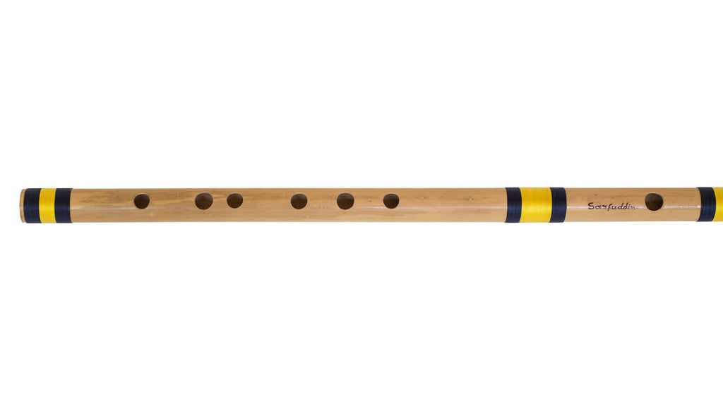 Sarfuddin Flutes Concert, Scale B Nature Bass 20 Inch, Indian Bamboo Flute DEE