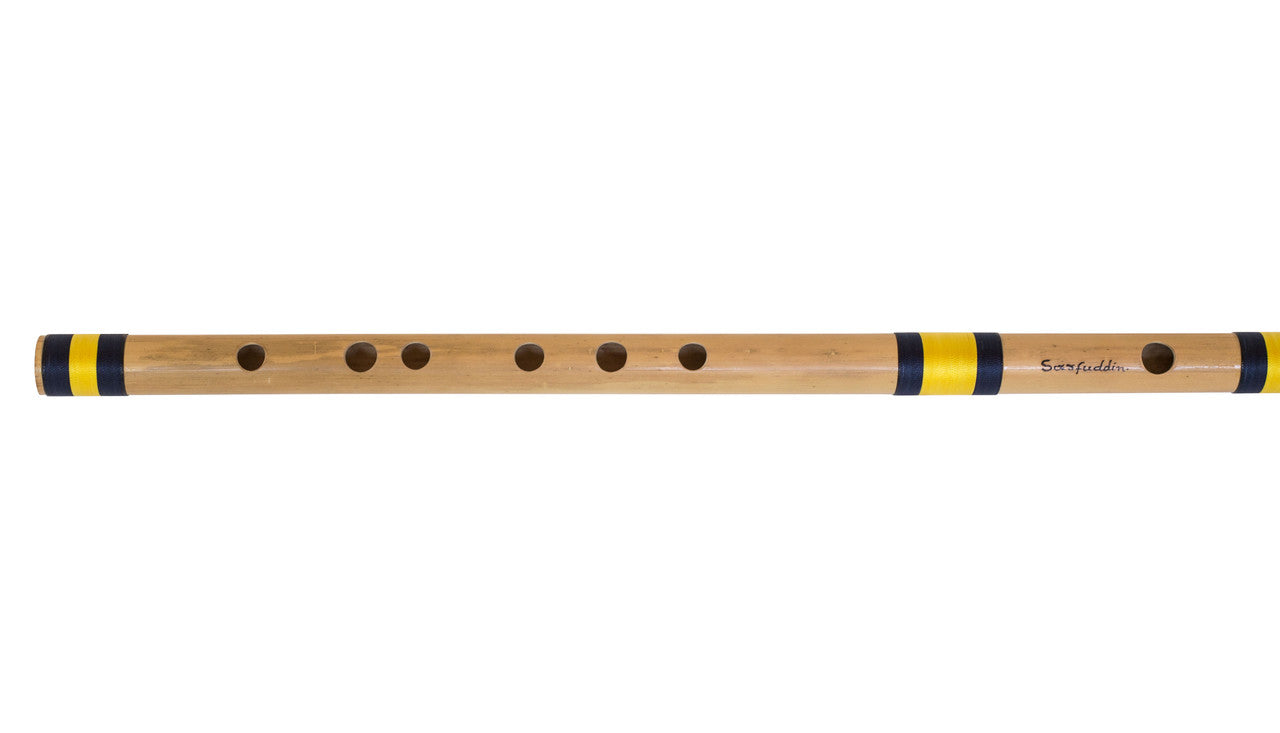 Sarfuddin Flutes Concert, Scale B Nature Bass 20 Inch, Indian Bamboo Flute DEE