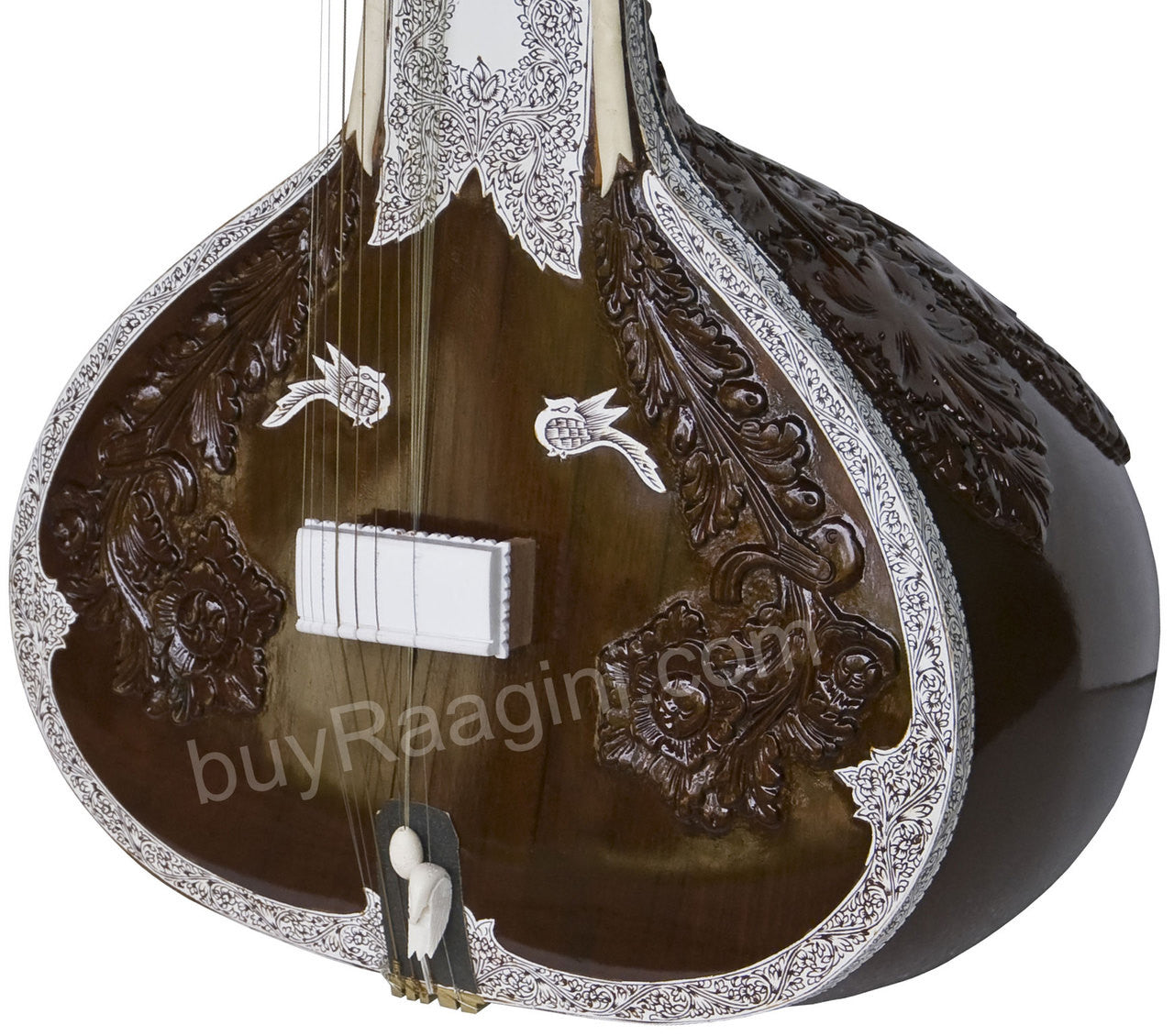 Kanai Lal Sitar, Jawa Patta, Ravi Shankar Style, Fiber Trolley DEJ