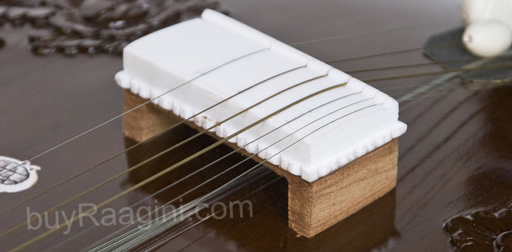 Kanai Lal Sitar, Jawa Patta, Ravi Shankar Style, Fiber Trolley DEJ