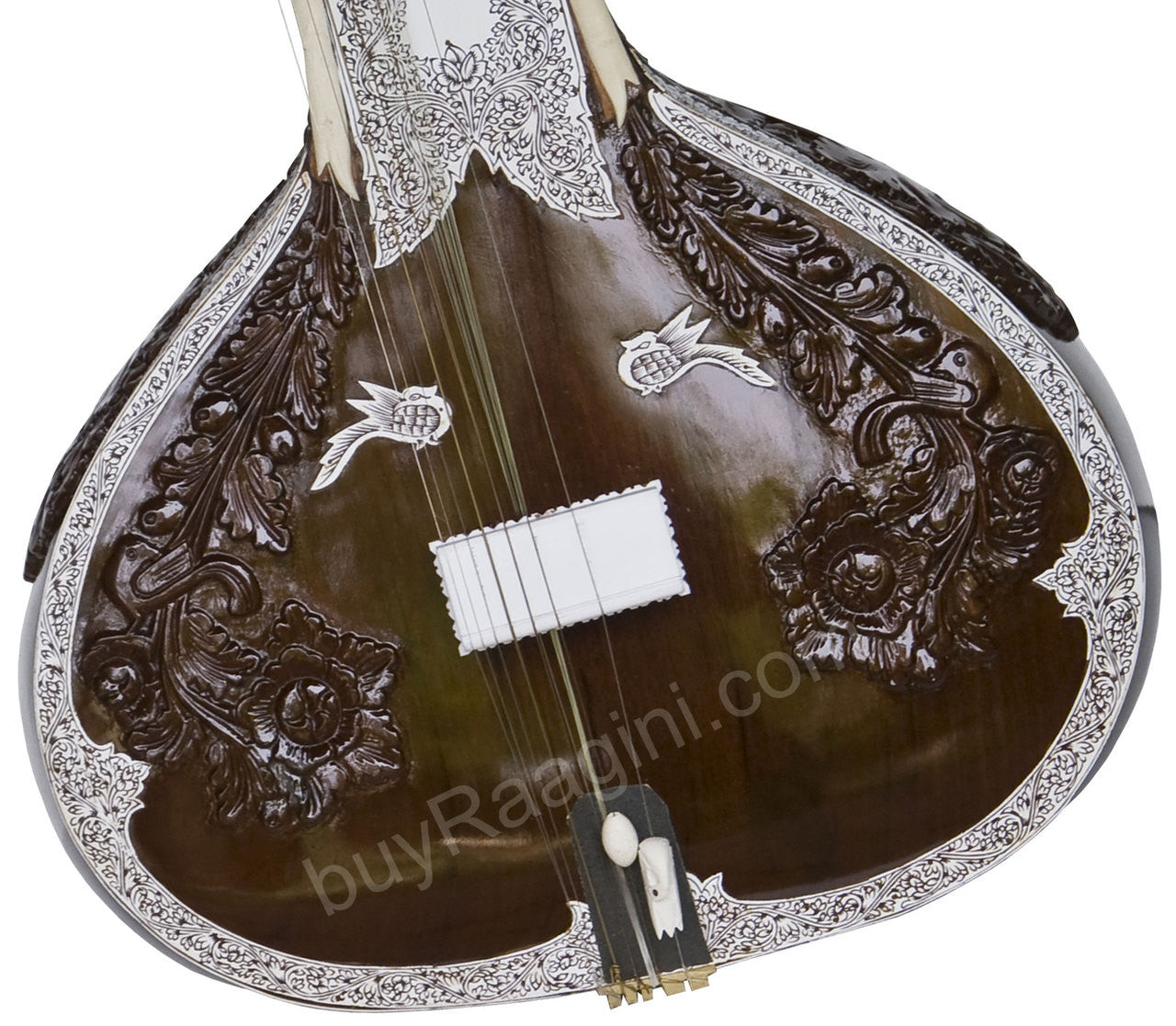 Kanai Lal Sitar, Jawa Patta, Ravi Shankar Style, Fiber Trolley DEJ