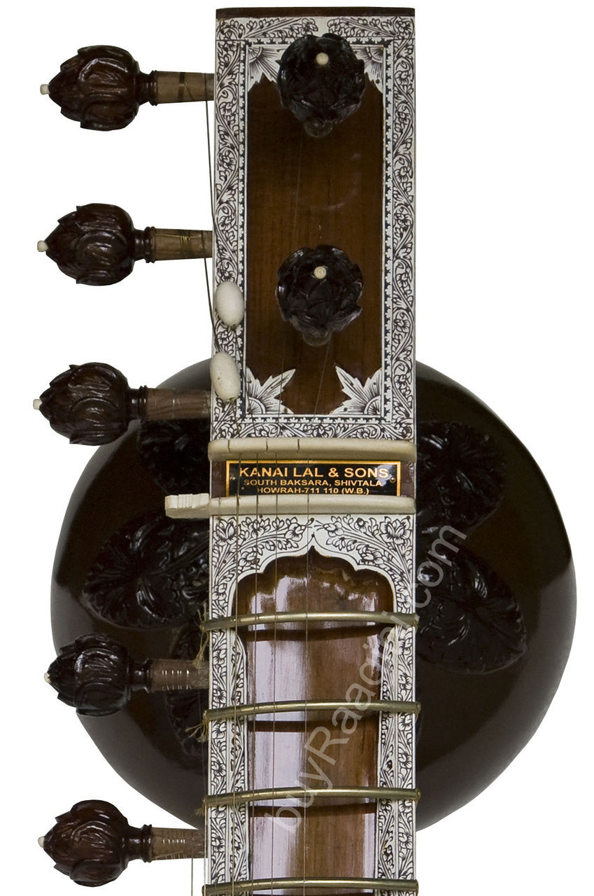 Kanai Lal Sitar, Jawa Patta, Ravi Shankar Style, Fiber Trolley DEJ