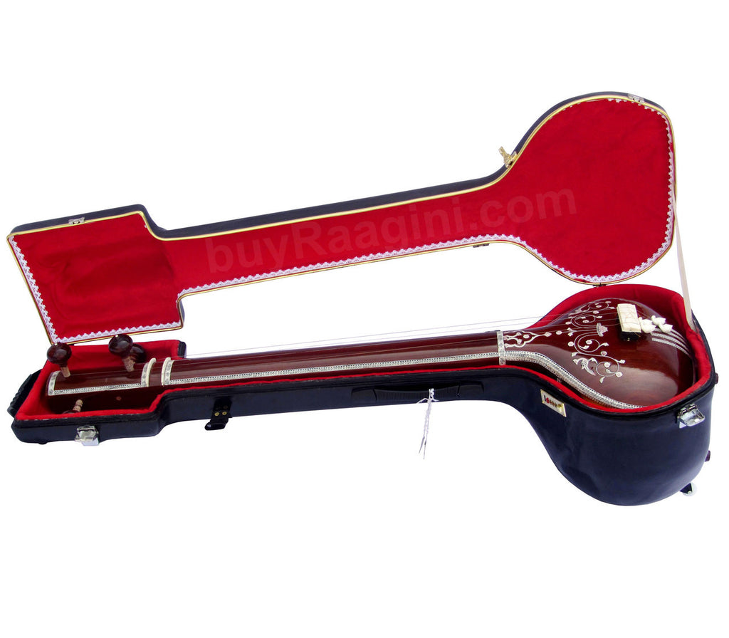 MAHARAJA Tanpura, Female, 4 Strings, Fiber Case (Miraj Tambura) - DF