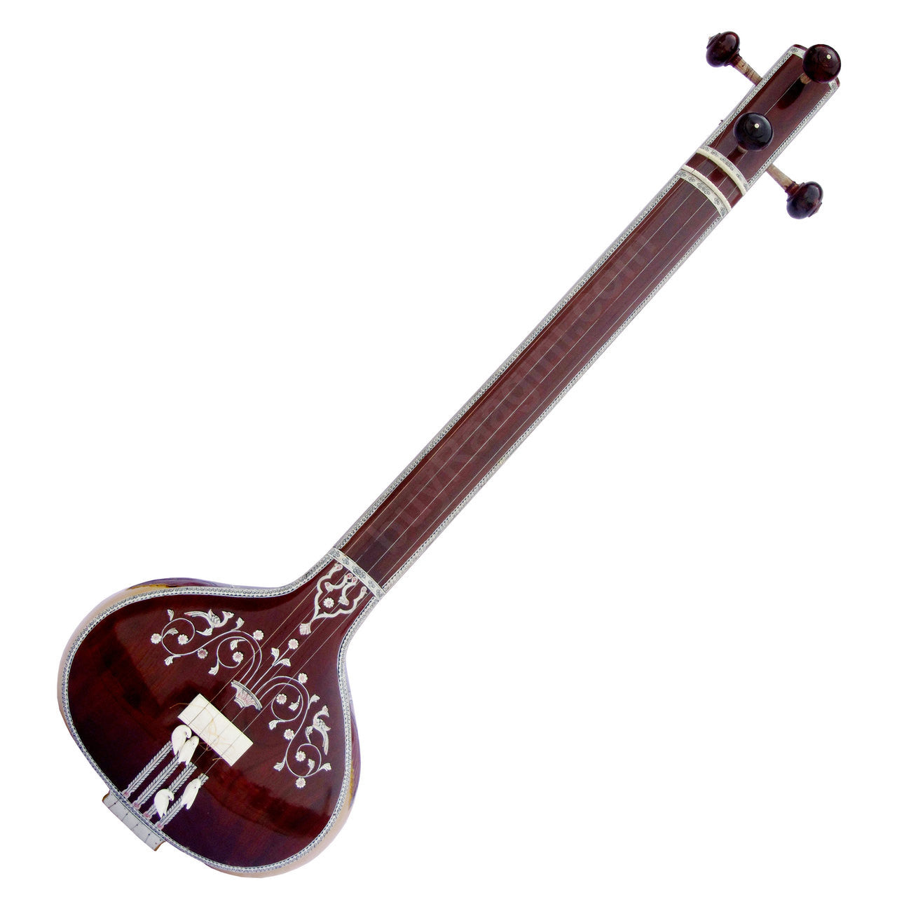 MAHARAJA Tanpura, Female, 4 Strings, Fiber Case (Miraj Tambura) - DF