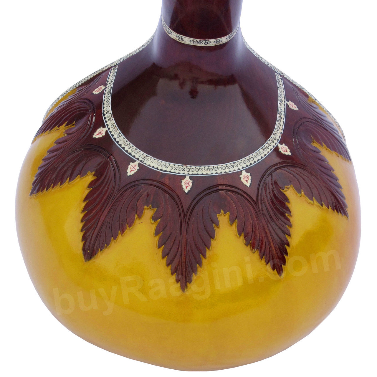 MAHARAJA Tanpura, Female, 4 Strings, Fiber Case (Miraj Tambura) - DF