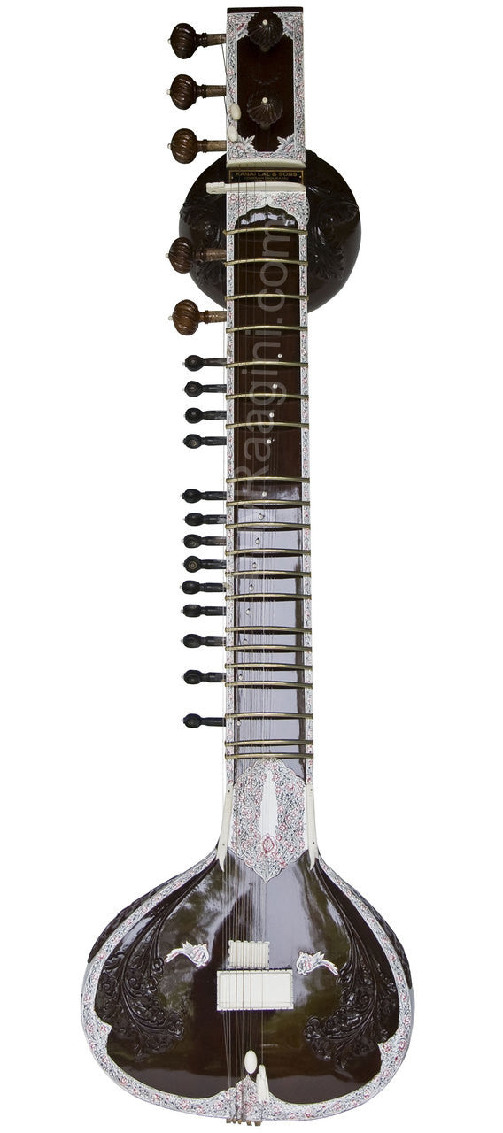 Kanai Lal Sitar, Khajoor Patta, Ravi Shankar Style, Fiber Trolley DGH