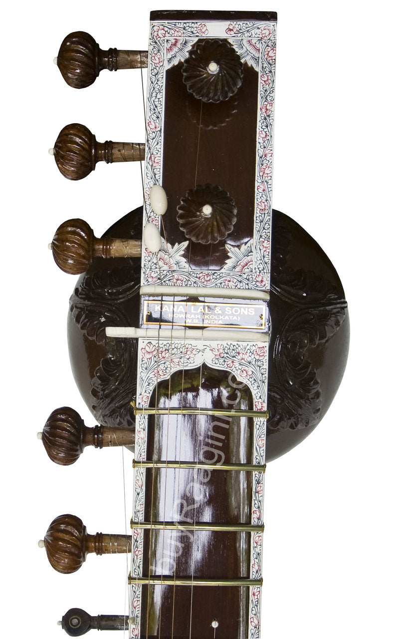 Kanai Lal Sitar, Khajoor Patta, Ravi Shankar Style, Fiber Trolley DGH