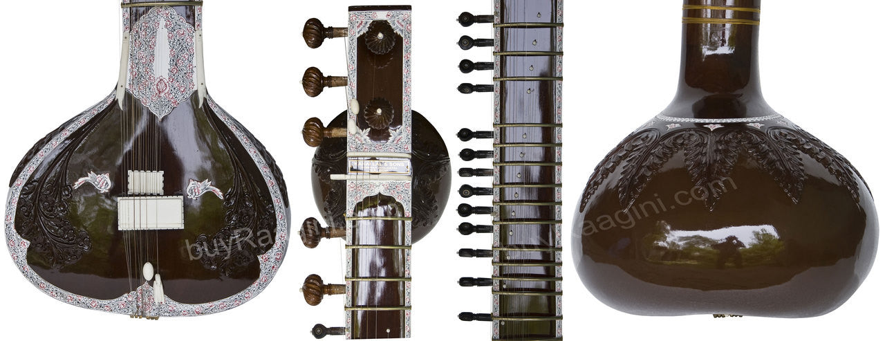 Kanai Lal Sitar, Khajoor Patta, Ravi Shankar Style, Fiber Trolley DGH