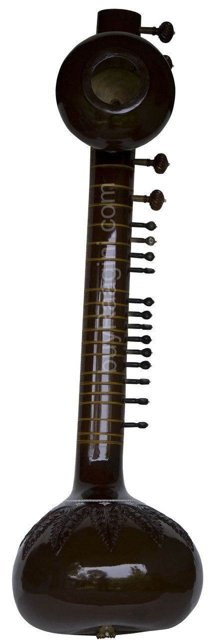 Kanai Lal Sitar, Khajoor Patta, Ravi Shankar Style, Fiber Trolley DGH