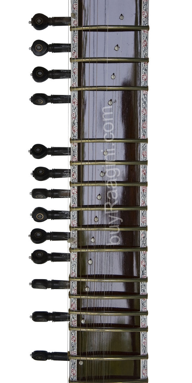 Kanai Lal Sitar, Khajoor Patta, Ravi Shankar Style, Fiber Trolley DGH