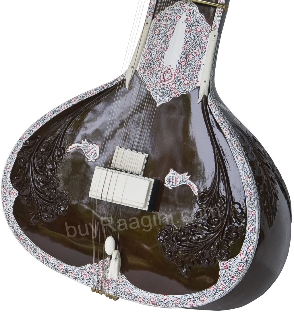 Kanai Lal Sitar, Khajoor Patta, Ravi Shankar Style, Fiber Trolley DGH