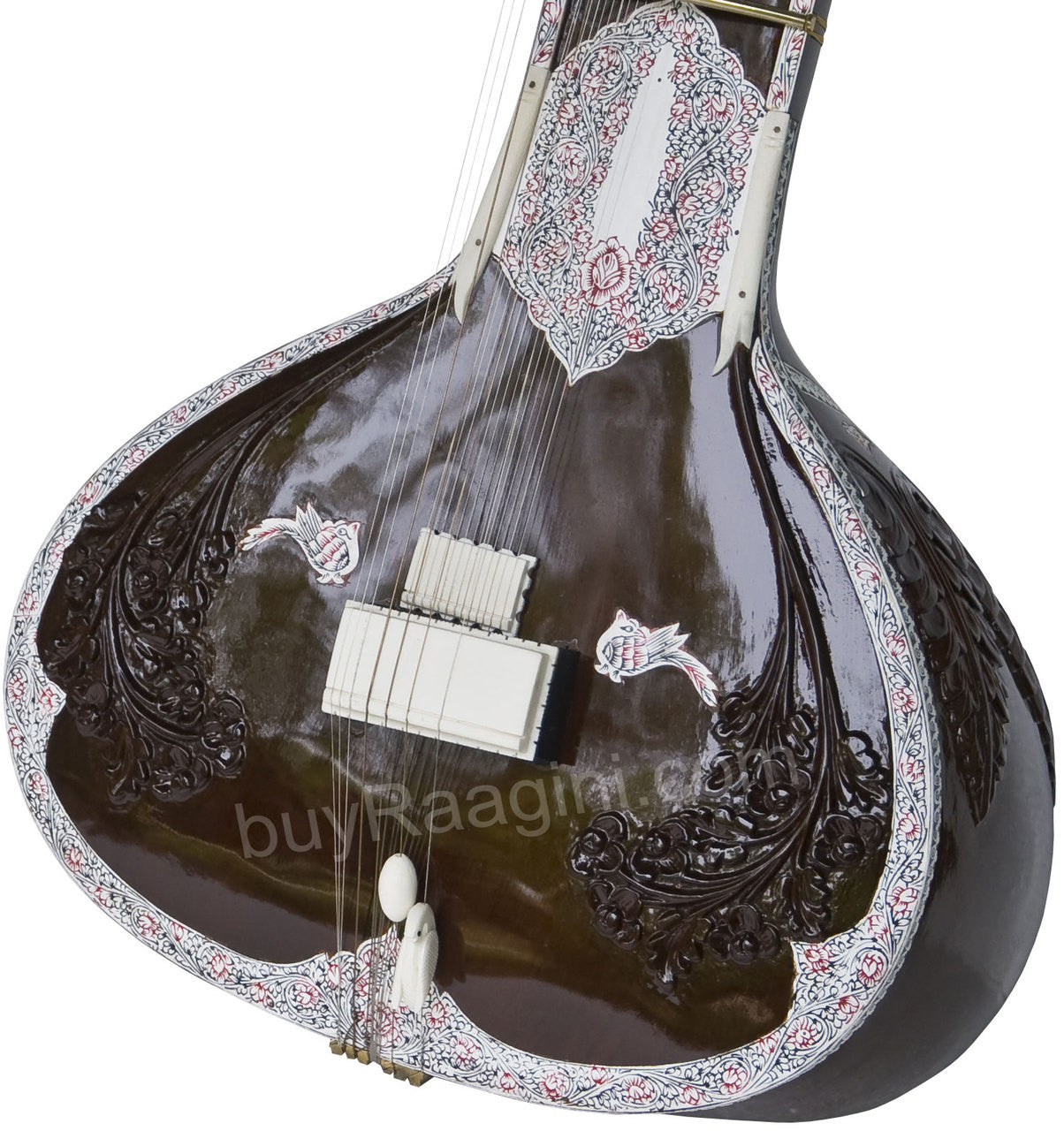 Kanai Lal Sitar, Khajoor Patta, Ravi Shankar Style, Fiber Trolley DGH