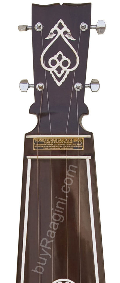 MONOJ K SARDAR Tear Drop Tanpura, Female, 4 Strings, Fiber Case DHE