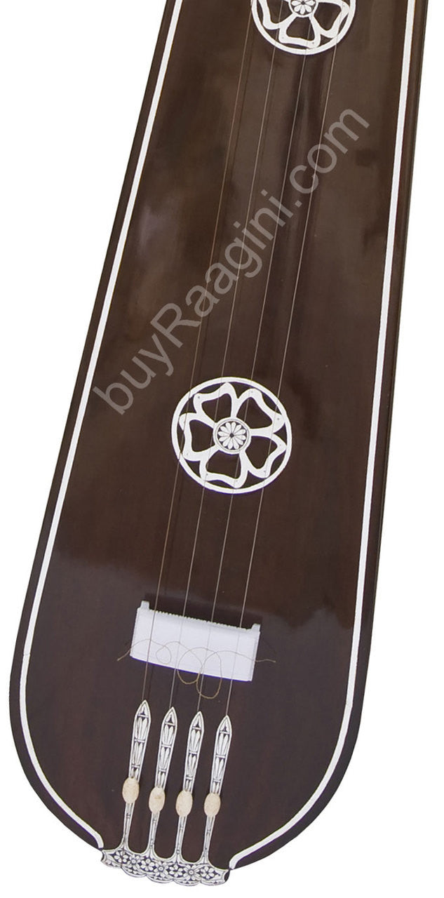 MONOJ K SARDAR Tear Drop Tanpura, Female, 4 Strings, Fiber Case DHE