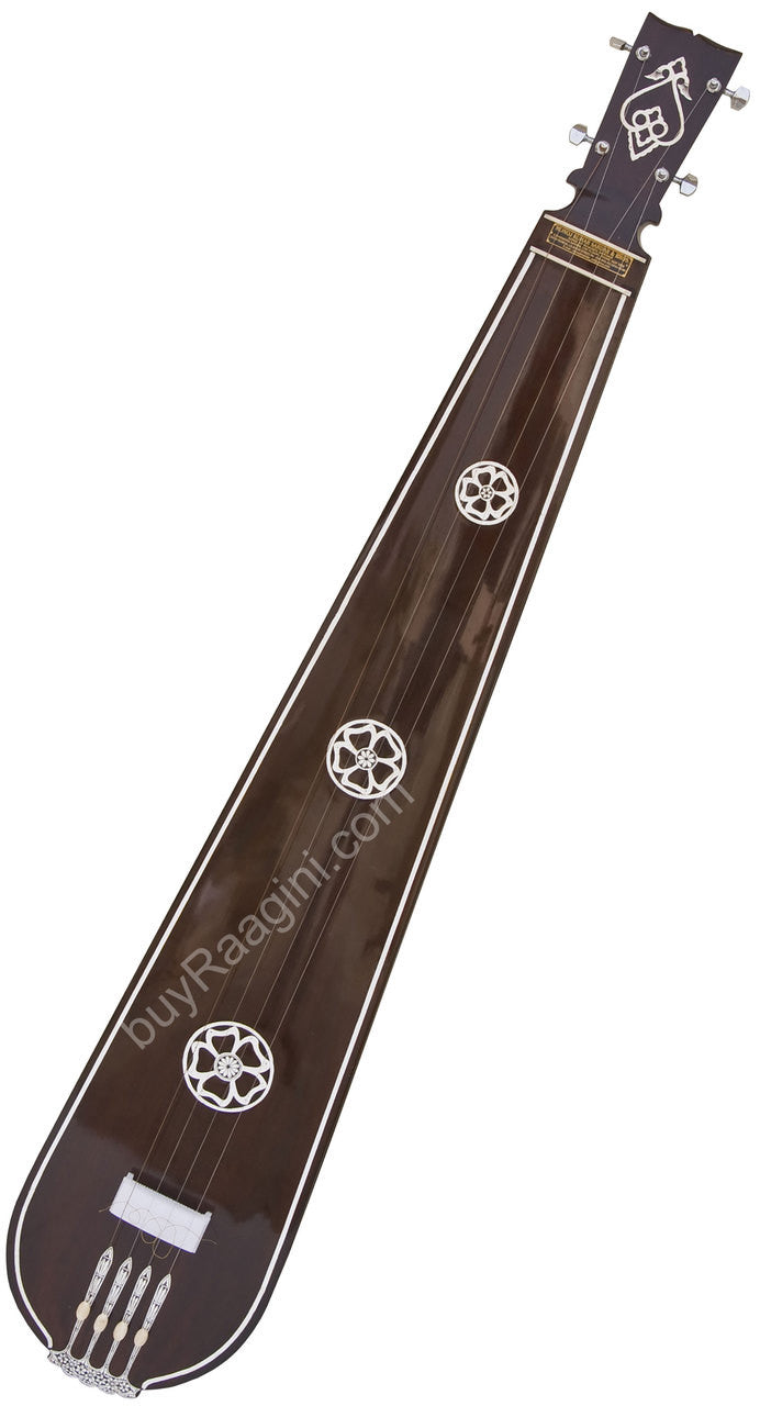 MONOJ K SARDAR Tear Drop Tanpura, Male, 4 Strings, Fiber Case DHF